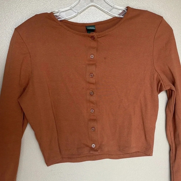 Wild Fable Brown Cardigan Size Large - Picture 3 of 5